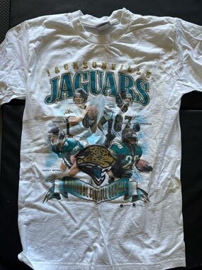Sporto White T-Shirt with Jacksonville Jaguars